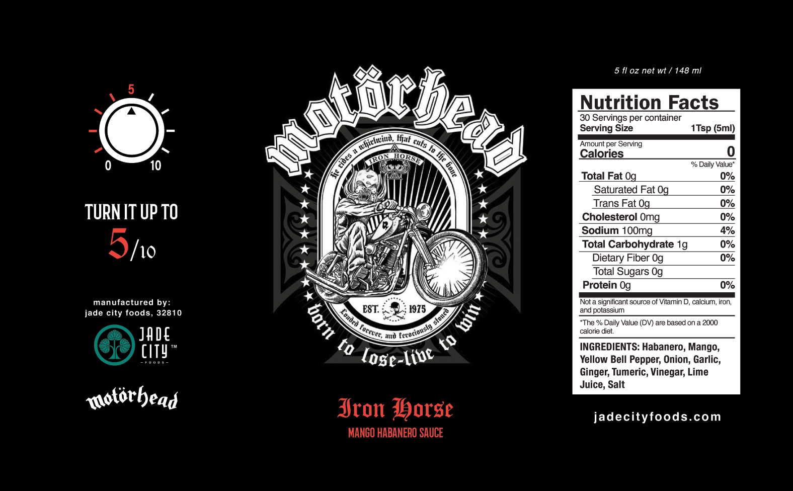 Motörhead Iron Horse : Mango Habanero Sauce