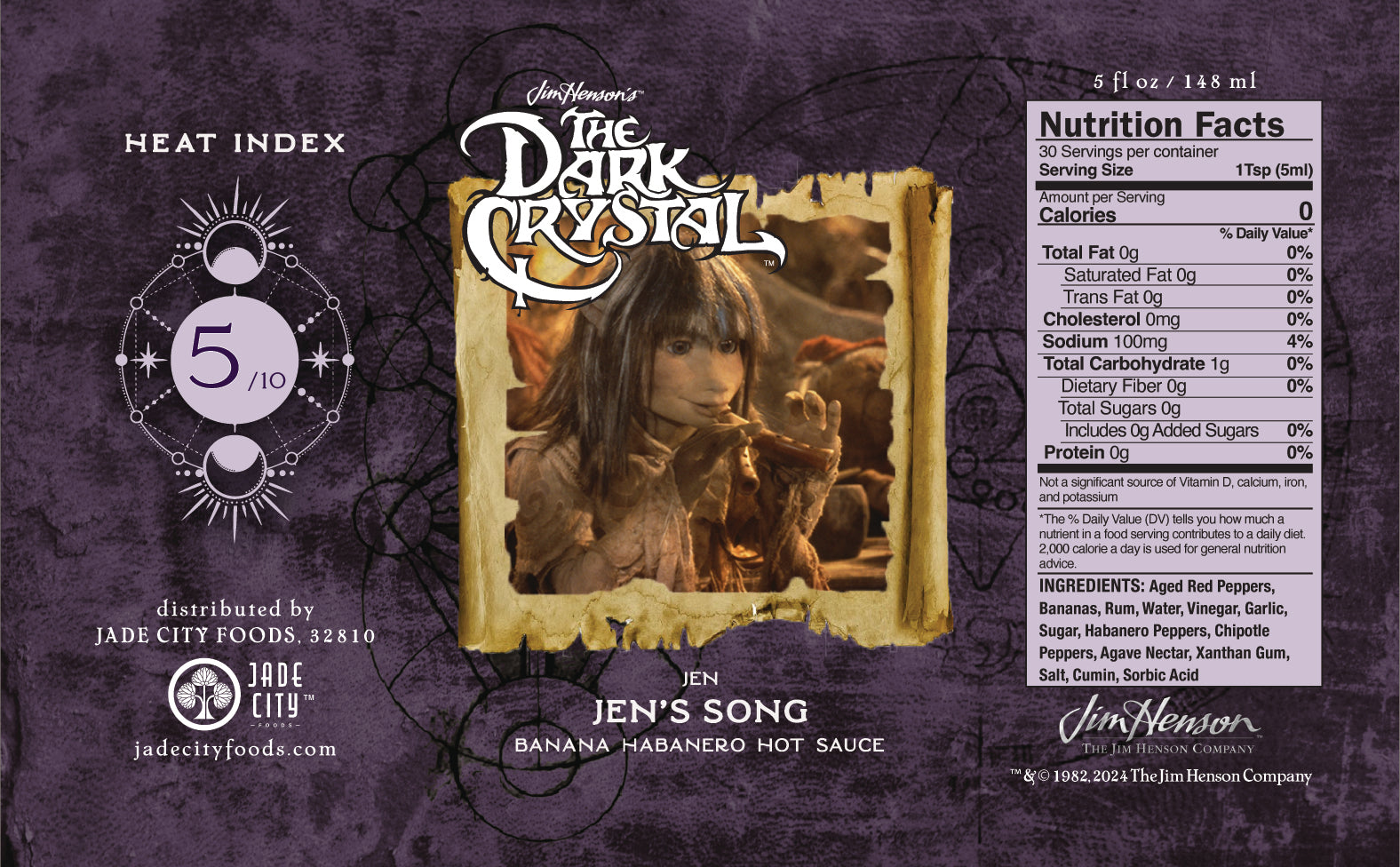 The Dark Crystal Hot Sauce 5-Pack : Series 2