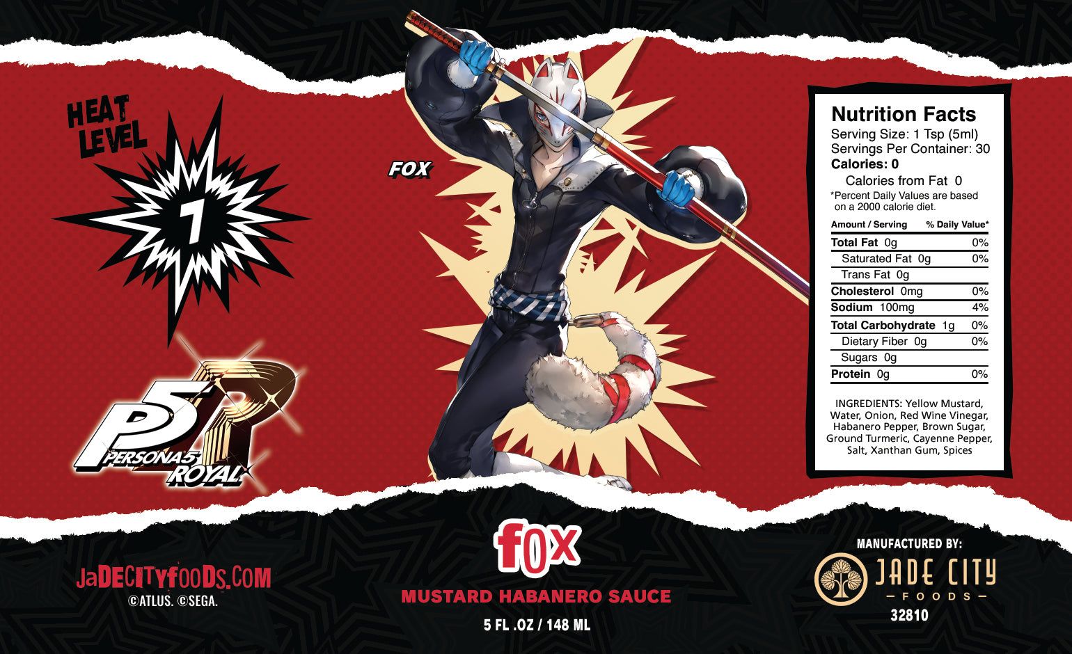 Persona 5 Royal : Hot Sauce 5-Pack Series 2