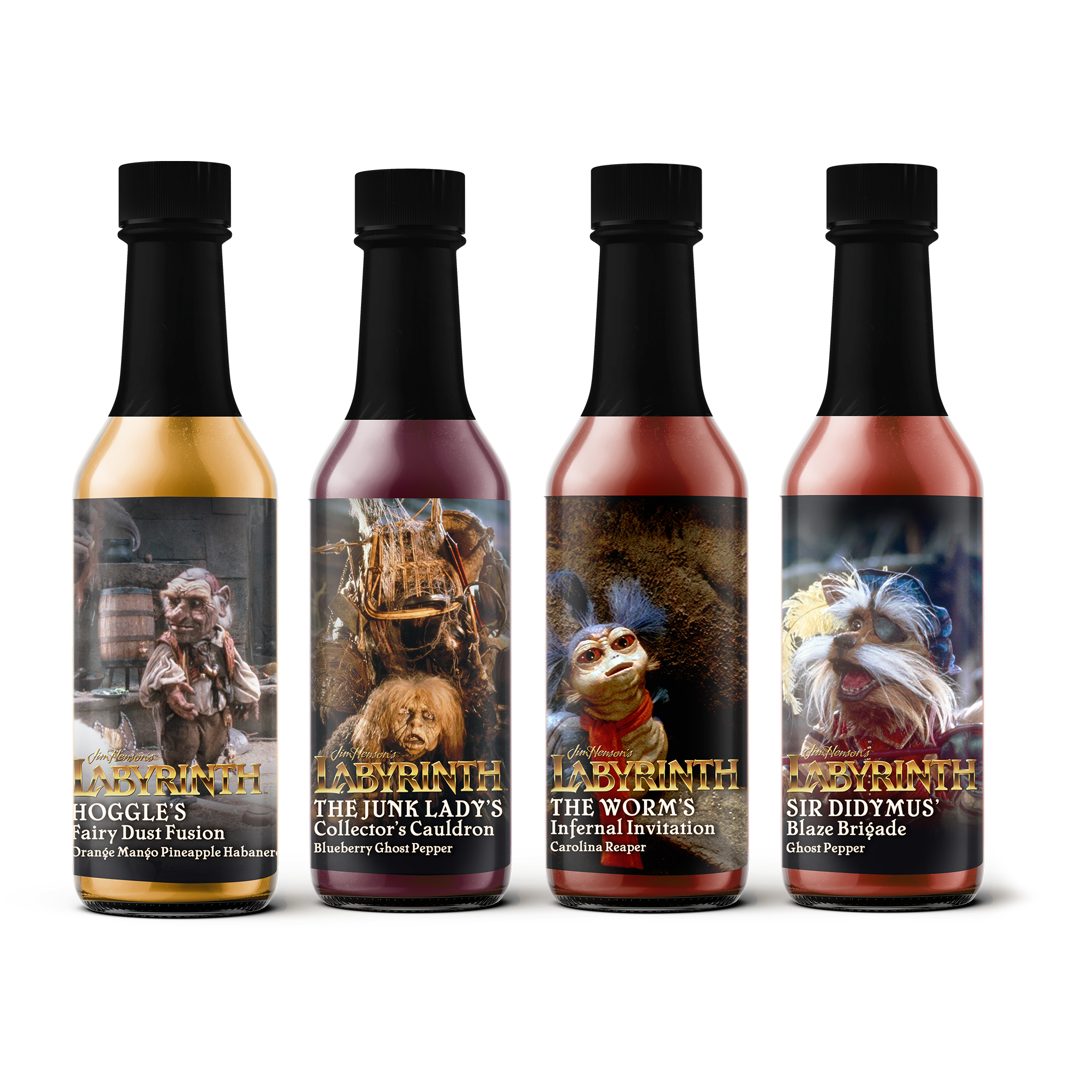 Labyrinth Hot Sauce 4-Pack : Series 2