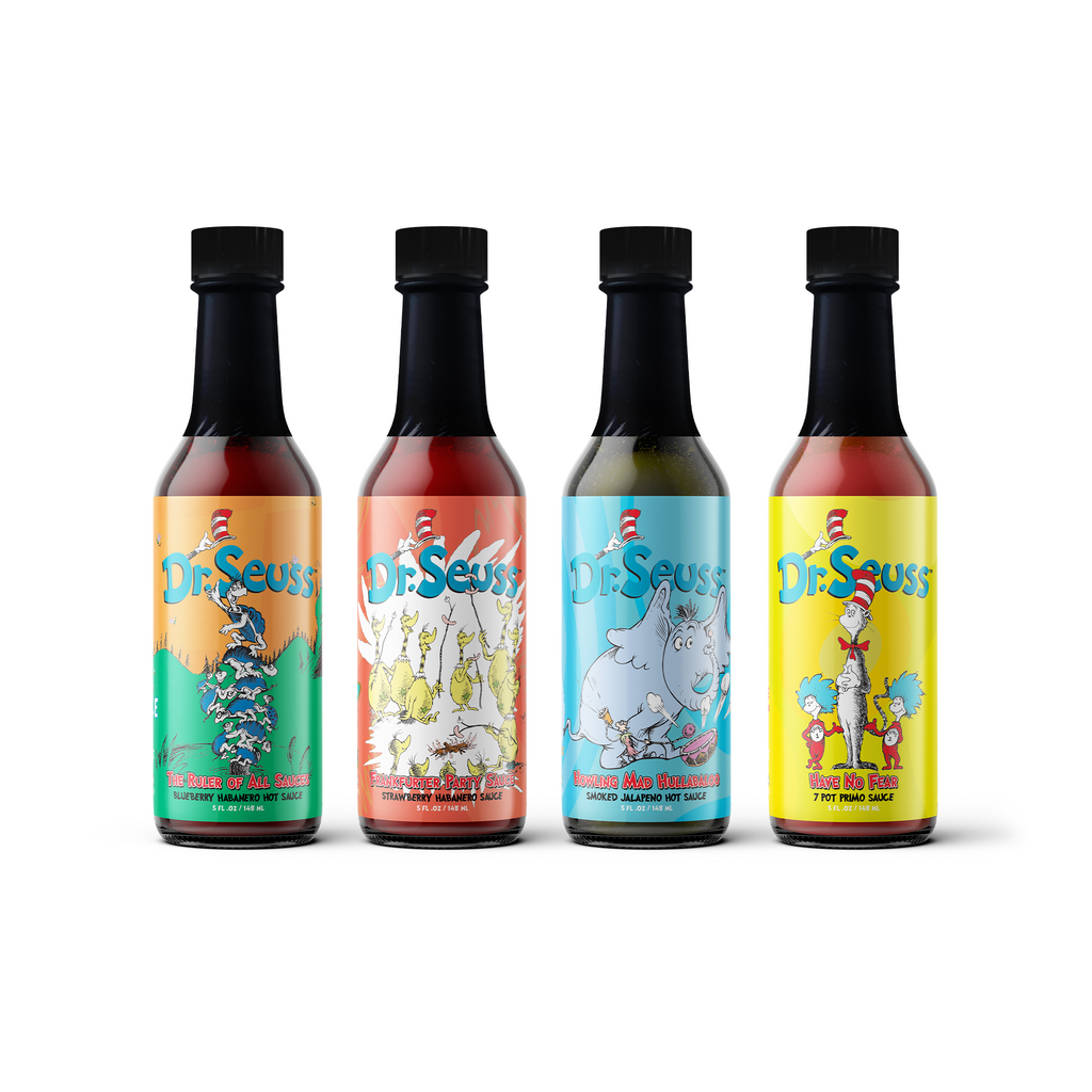 Dr. Seuss Hot Sauce 4-Pack