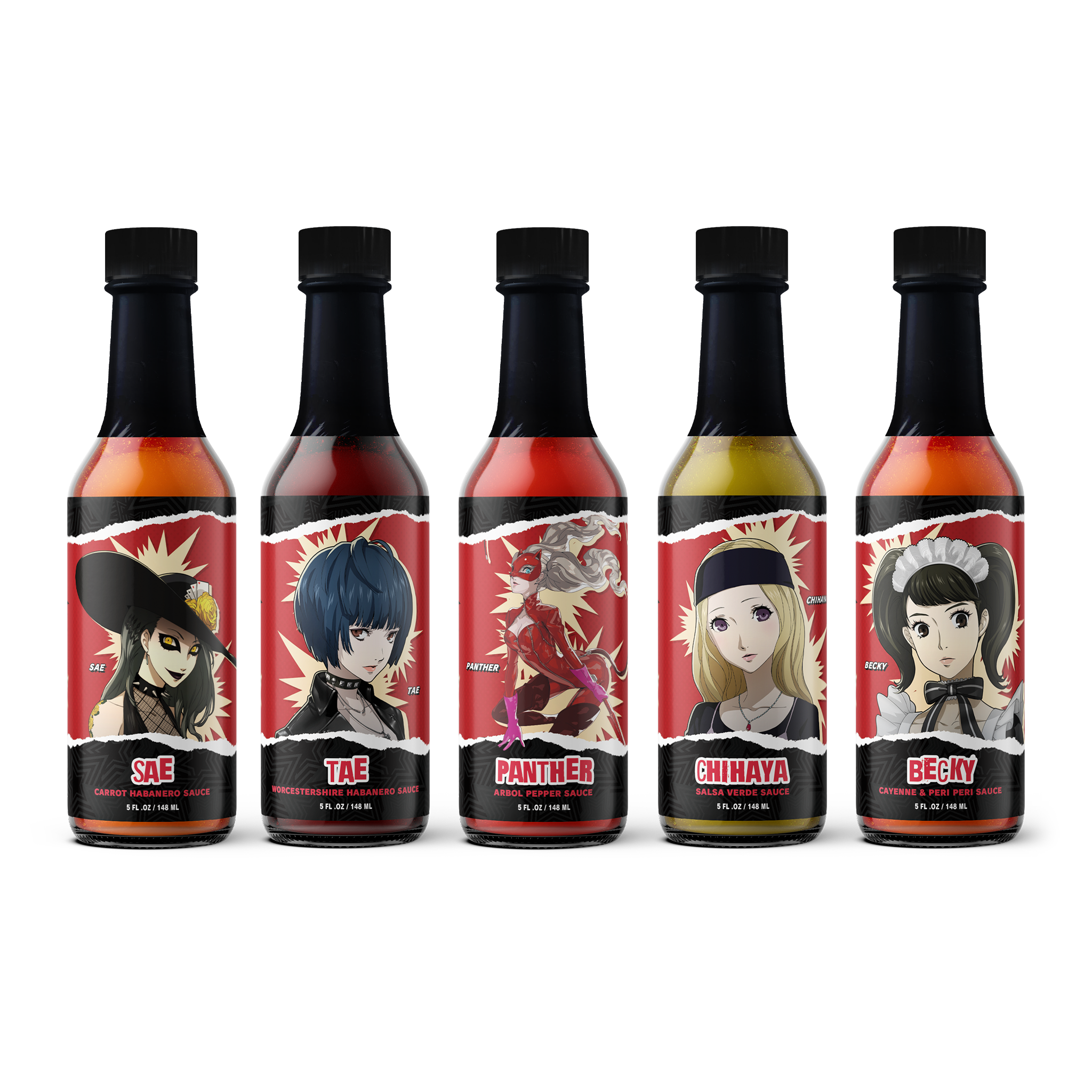 Persona 5 Royal : Hot Sauce 5-Pack Series 3