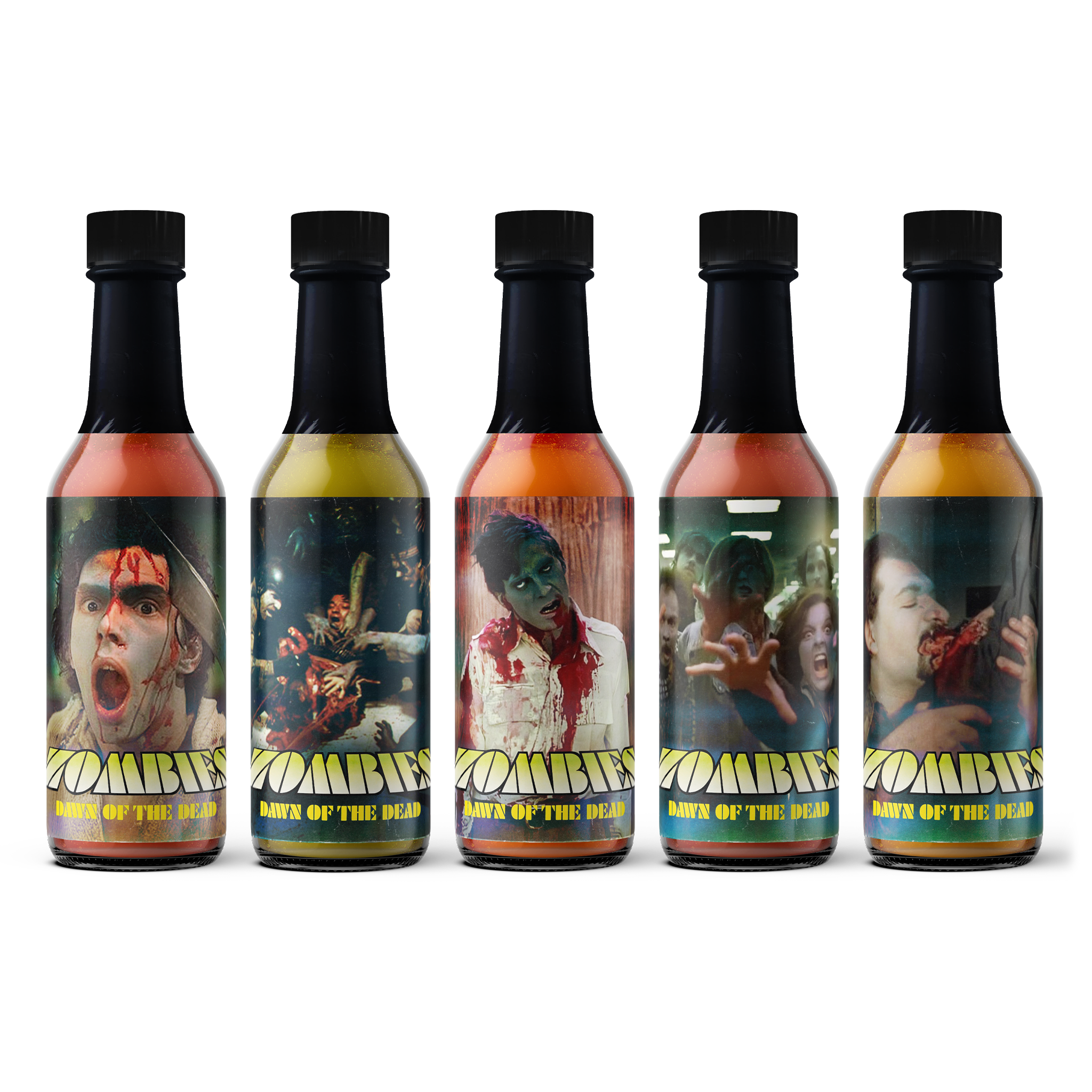 Dawn of the Dead Hot Sauce 5-Pack