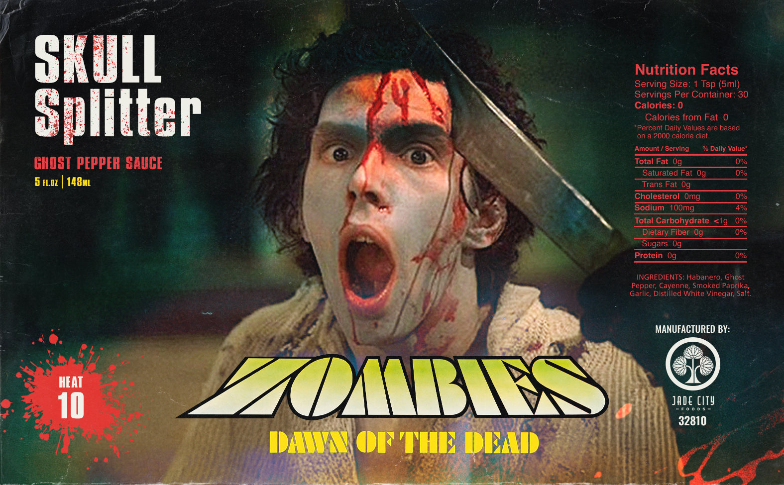 Dawn of the Dead Skull Splitter : Ghost Pepper Sauce