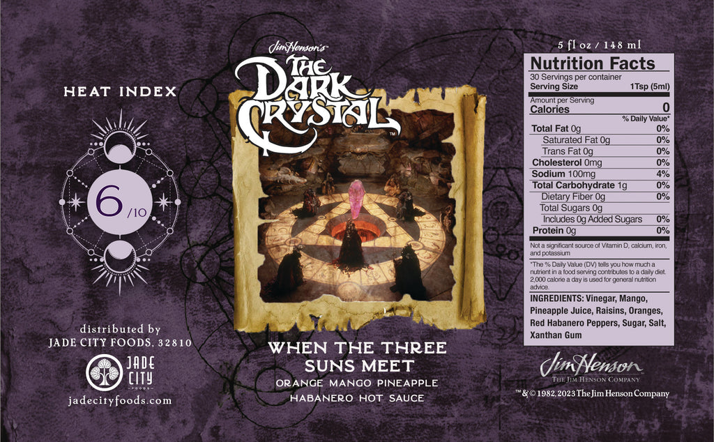 The Dark Crystal Hot Sauce 5-Pack : Series 1