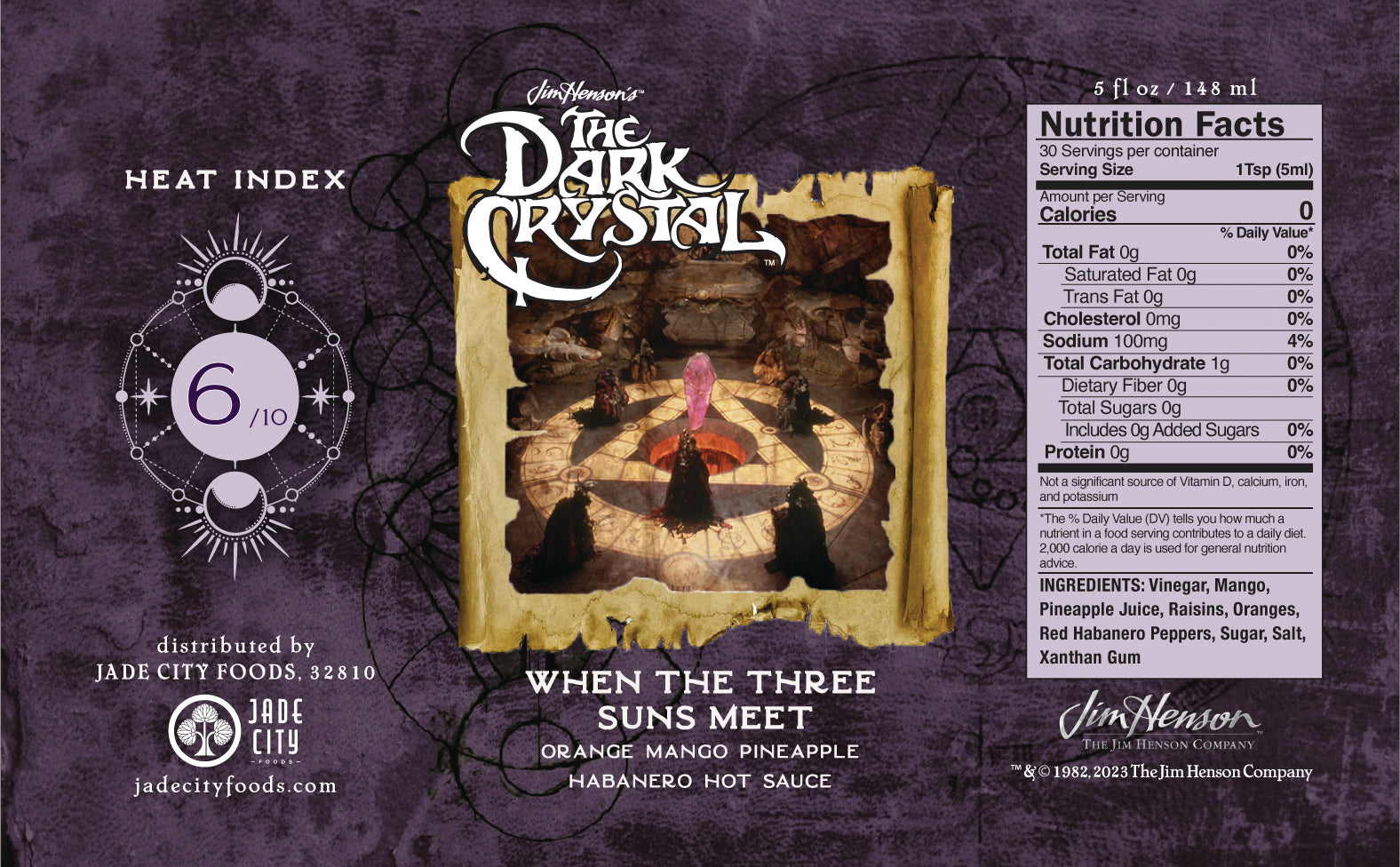 The Dark Crystal Hot Sauce 5-Pack : Series 1