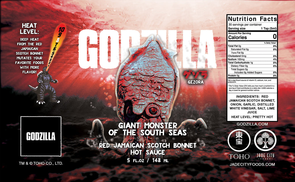 Godzilla Hot Sauce 5-Pack : Series 5