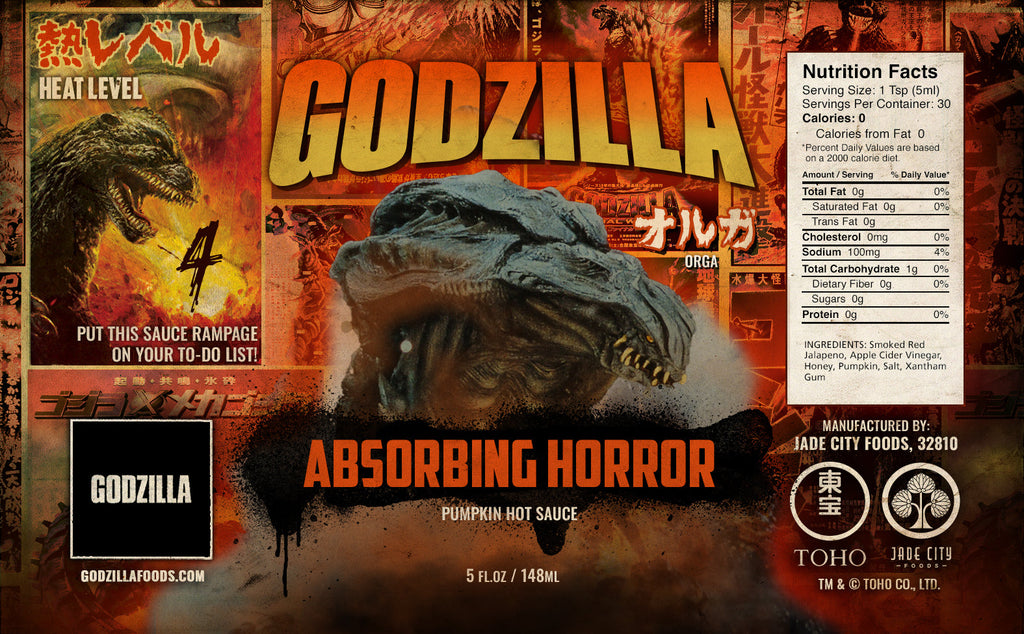 Godzilla Hot Sauce 5-Pack : Series 5
