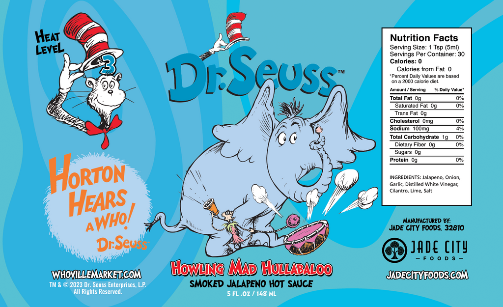 Dr. Seuss Hot Sauce 4-Pack
