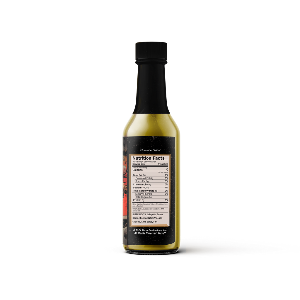 Zorro Hot Sauce 5-Pack