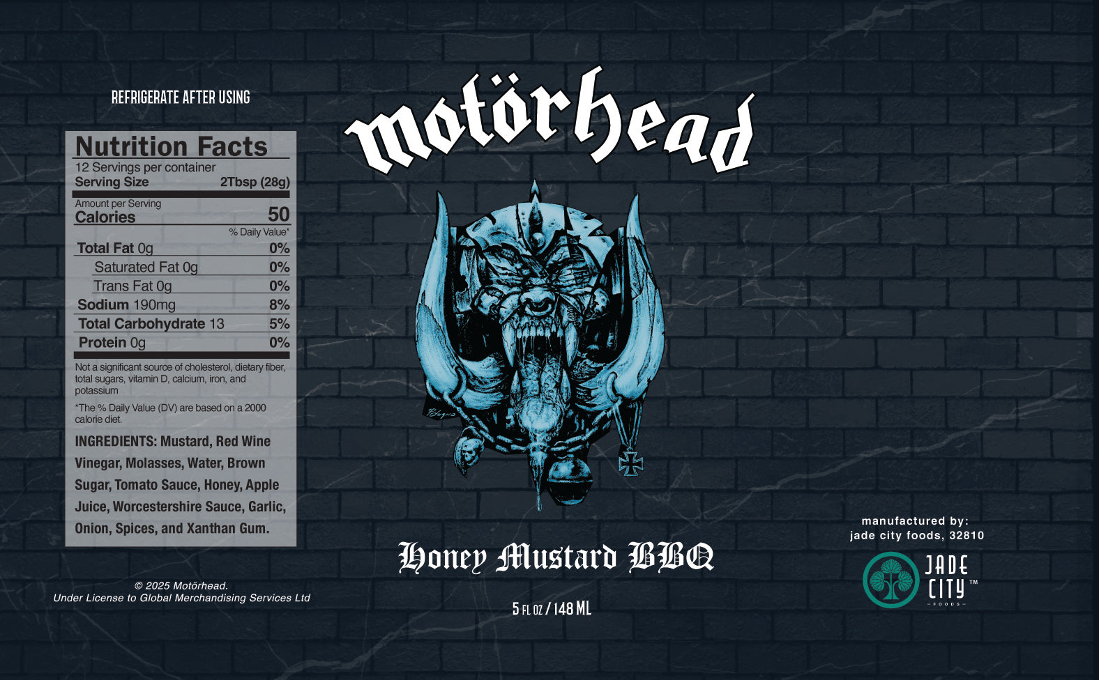 Motörhead BBQ Sauce 3-Pack