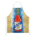 Hot Sauce Crystal Blue Apron – Artist-Designed Kitchen, BBQ & Craft Apron