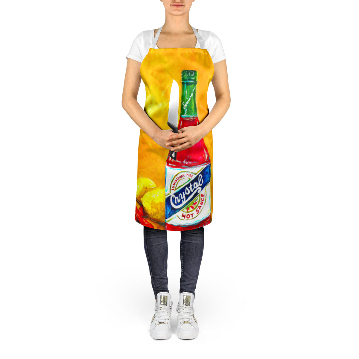 Got Sauce Hot Sauce Apron – Artist-Designed Kitchen, BBQ & Craft Apron