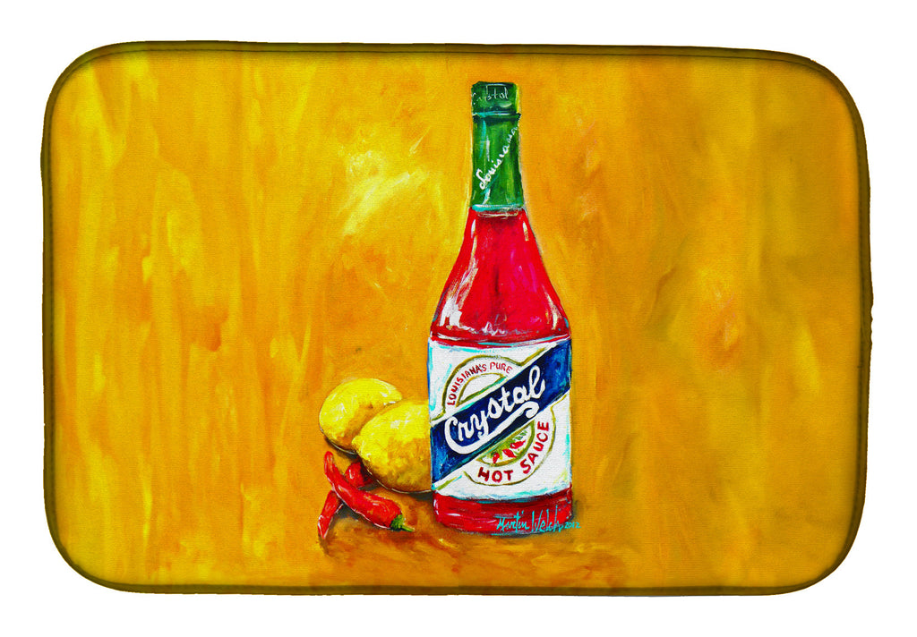 Got Sauce Hot Sauce Dish Drying Mat – Absorbent, Artistic Kitchen Essentials