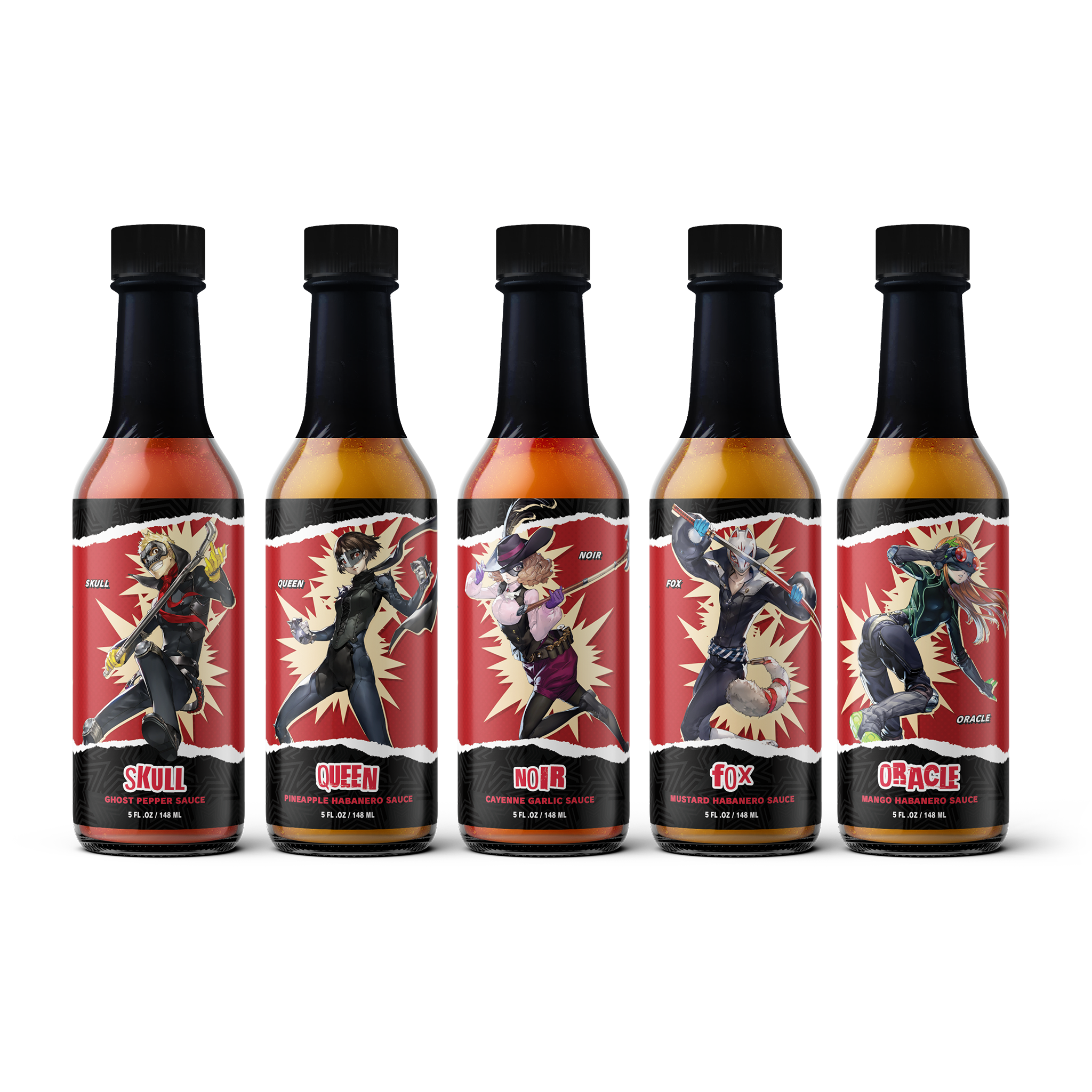 Persona 5 Royal : Hot Sauce 5-Pack Series 2