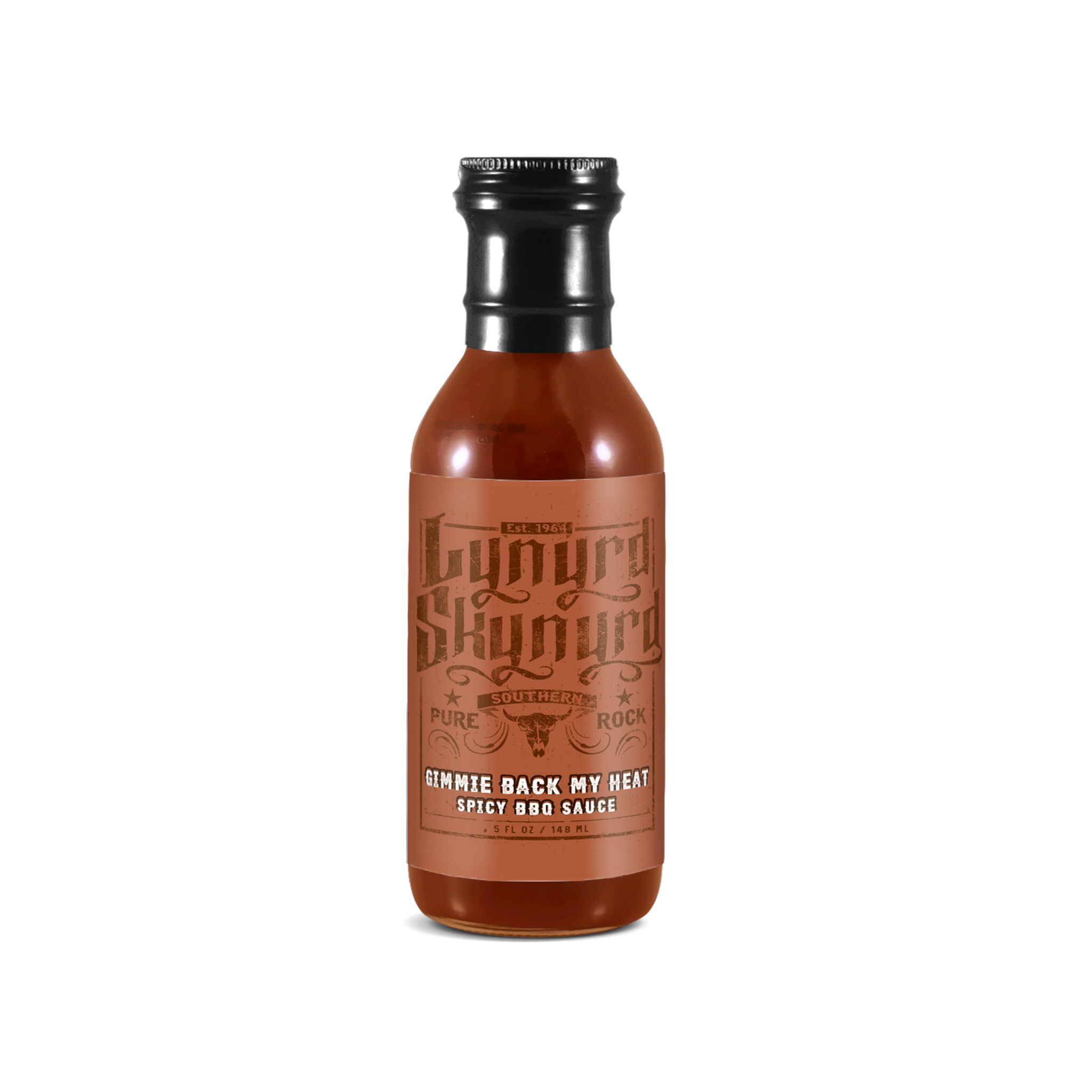 Lynyrd Skynyrd Gimme Back My Heat Spicy BBQ Sauce
