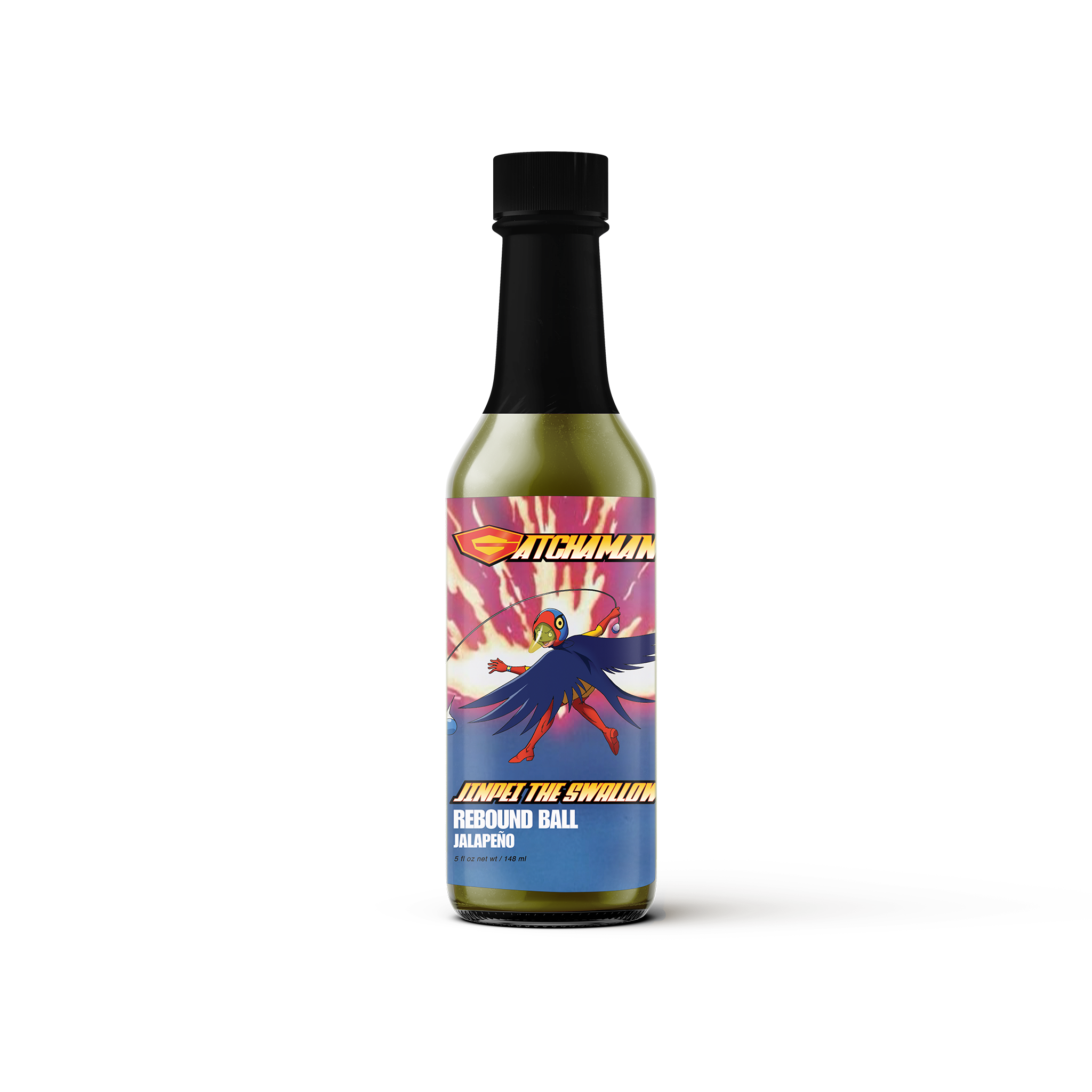 Gatchaman Hot Sauce 5-Pack