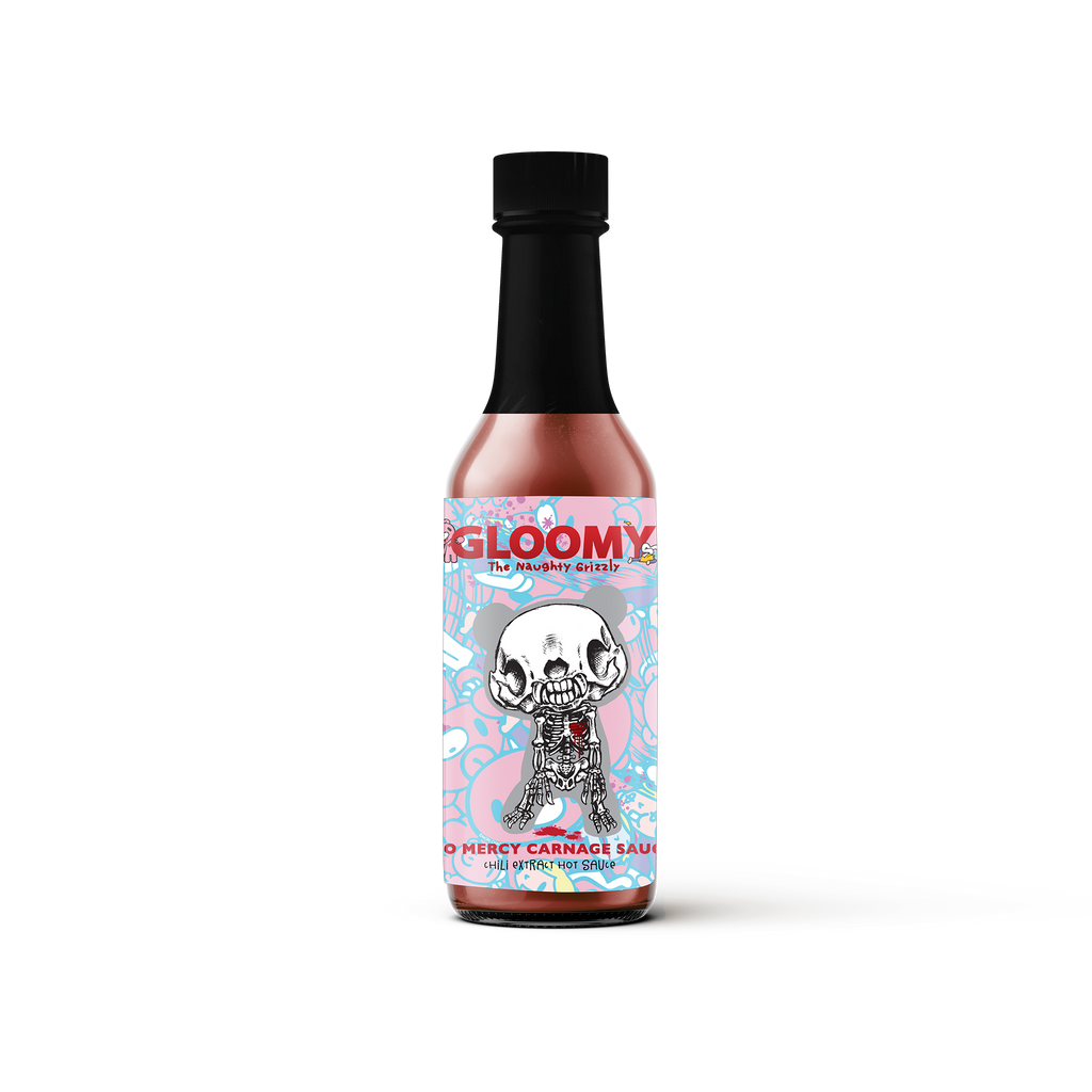 Gloomy the Naughty Grizzly Hot Sauce 5-Pack