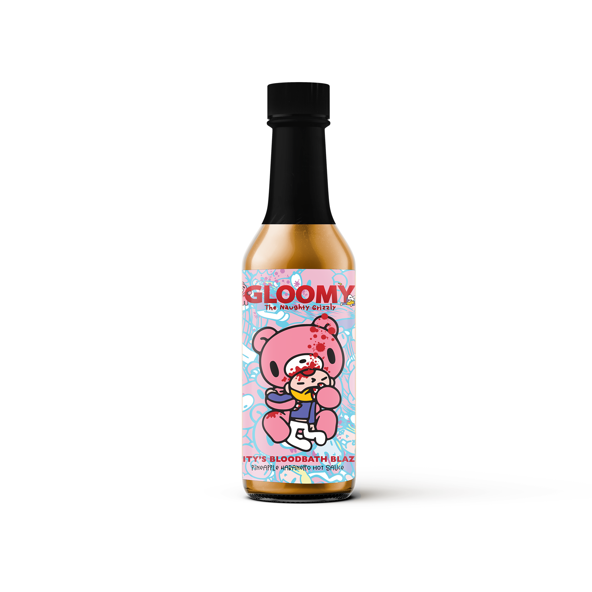Gloomy the Naughty Grizzly Hot Sauce 5-Pack