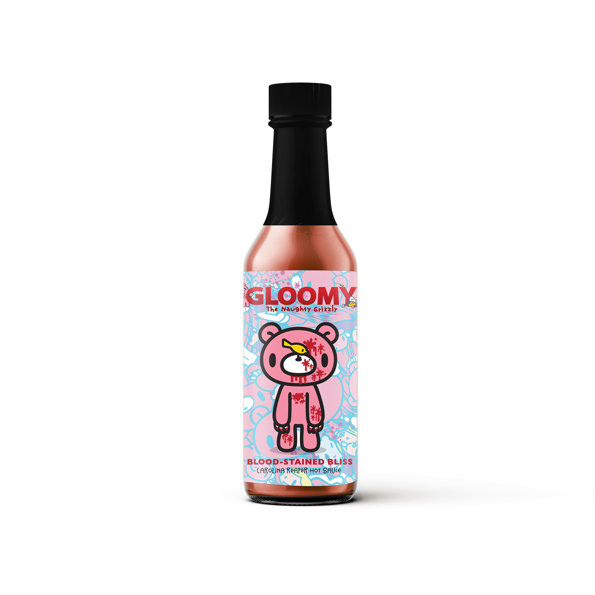 Gloomy the Naughty Grizzly Hot Sauce 5-Pack